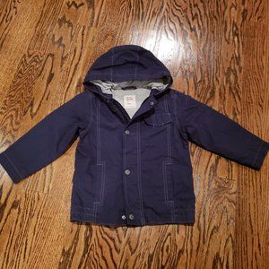 Old Navy blue hooded jacket. Like New condition